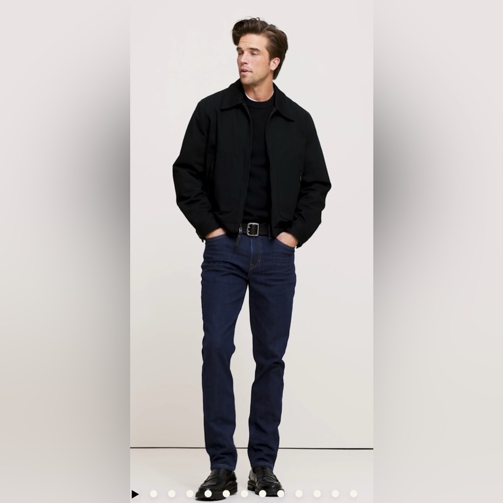 NWOT Banana Republic SLIM FIT jeans 
36 X 30 dark blue 98% cotton 2% spandex